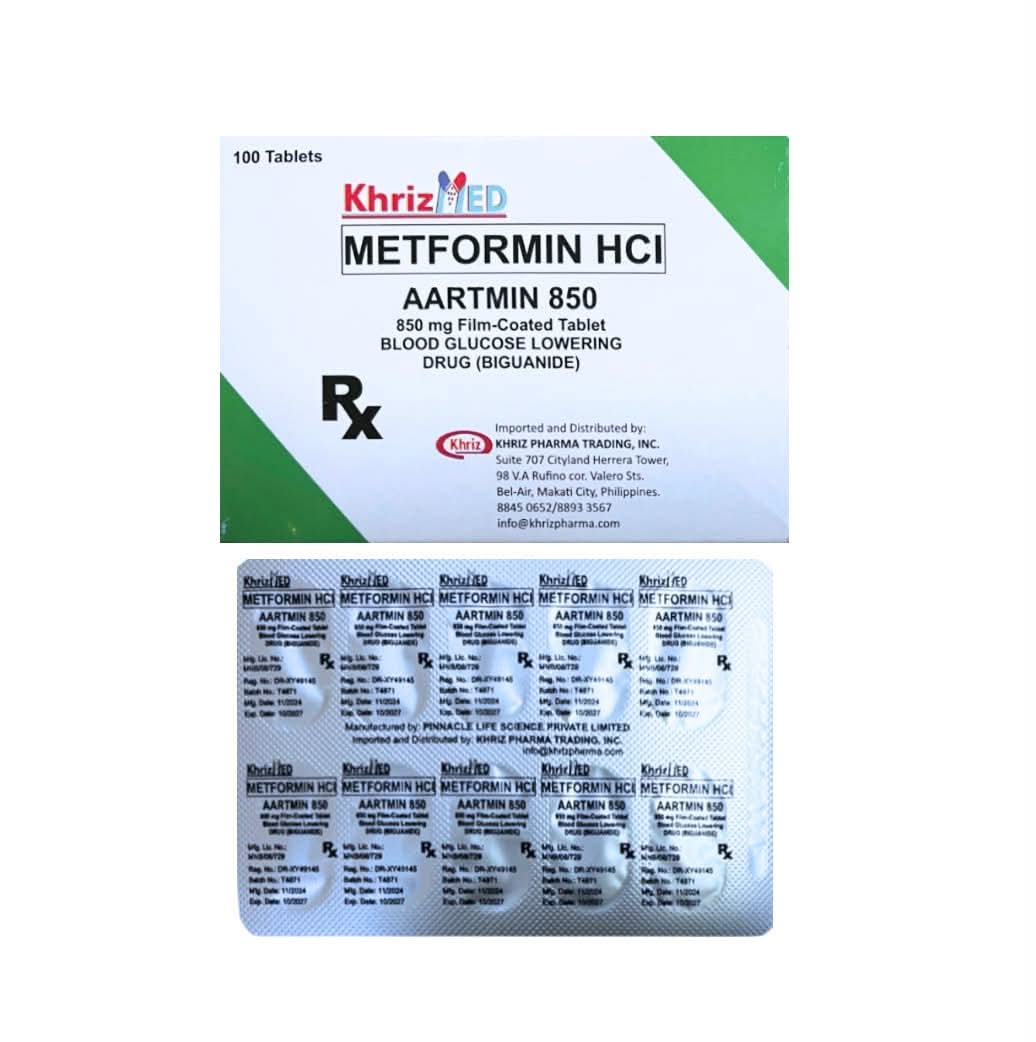 SUCRANORM Metformin 850mg Tablet x 1