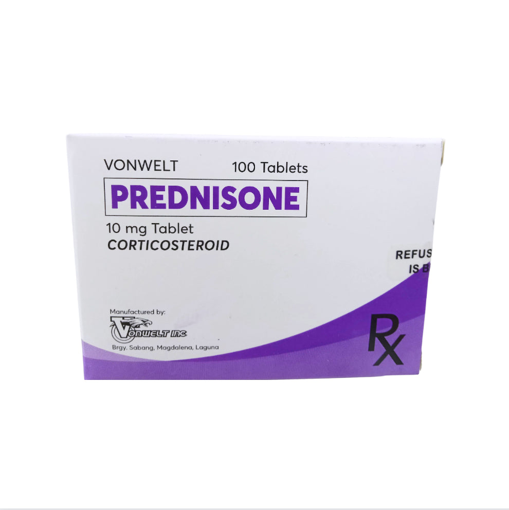 Prednisone 10mg Tablet x 1