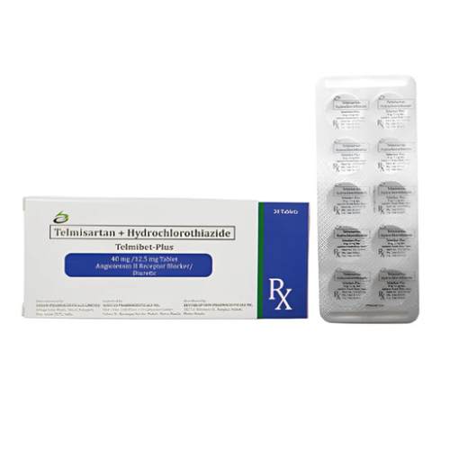 Telmisartan 40 Mg Hydrochlorothiazide 12.5 Mg Tablets at Rs 800.00/box, Hydrochlorothiazide Tablets in Sas Nagar