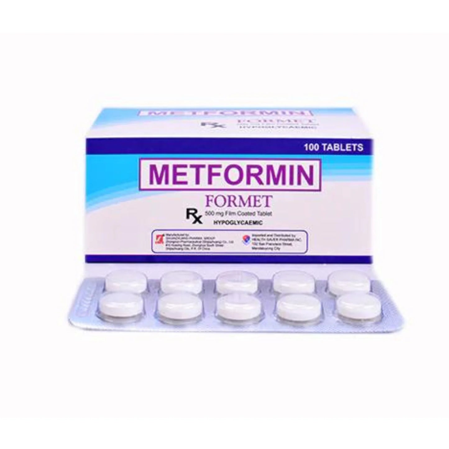 GLUCOPHAGE Metformin 500mg Tablet x 1