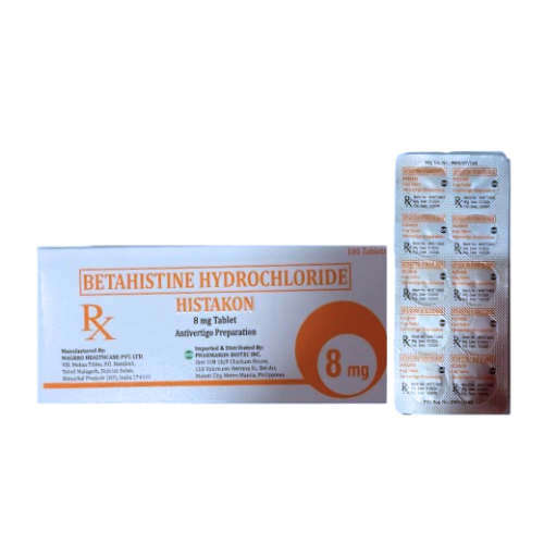 OVERT Betahistine 8mg Tablet x 1