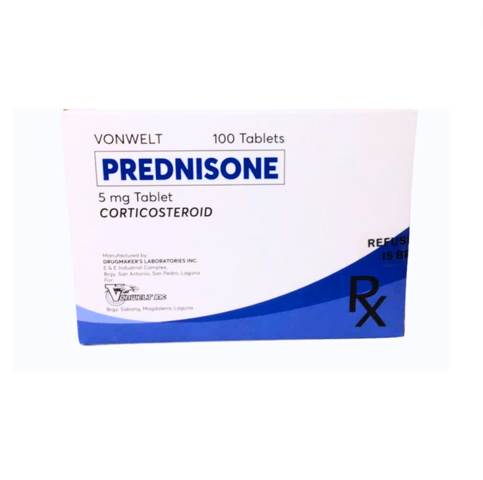 Prednisone 5mg Tablet x 1