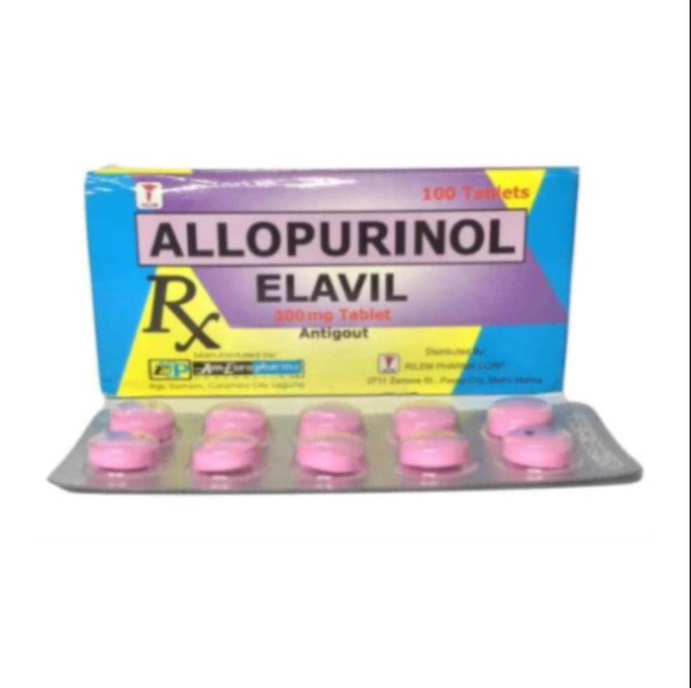 Allopurinol 300mg Tablet x 1s
