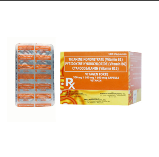 Vibee (Vitamin B1+B6+B12) 100mg/200mg/200mcg Tablet