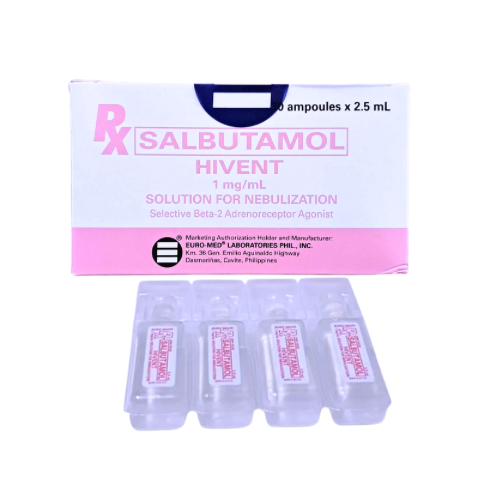 Salbutamol 1mg/ml. 2.5ml Nebule x 1