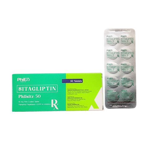 Sitagliptin 50mg. Tablet x 1s