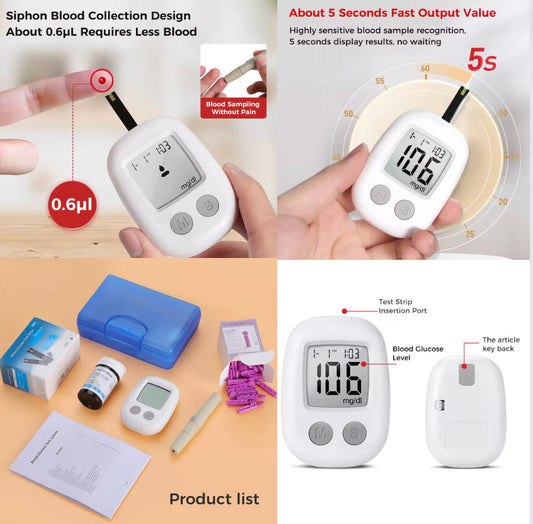 Blood Glucose Monitoring (Glucometer) Starter Set