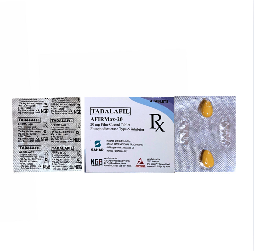 Tadalafil 20mg Tablet x 1