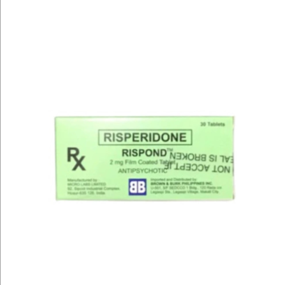 RISPOND (Risperidone) 2mg Tablet x 1