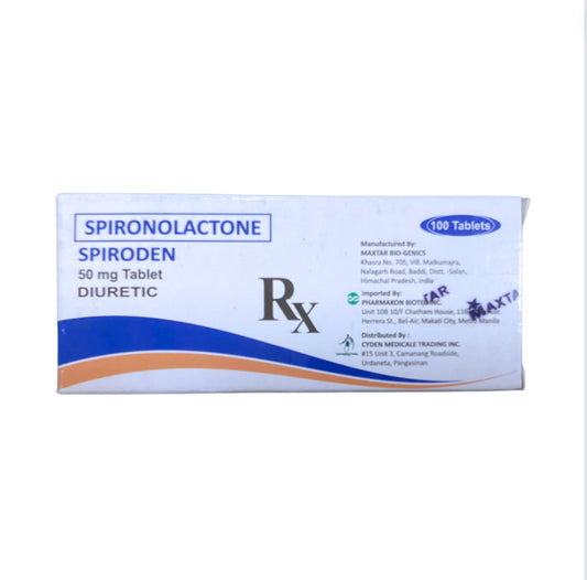 SPIRE ( Spironolactone ) 50mg Tablet x 1