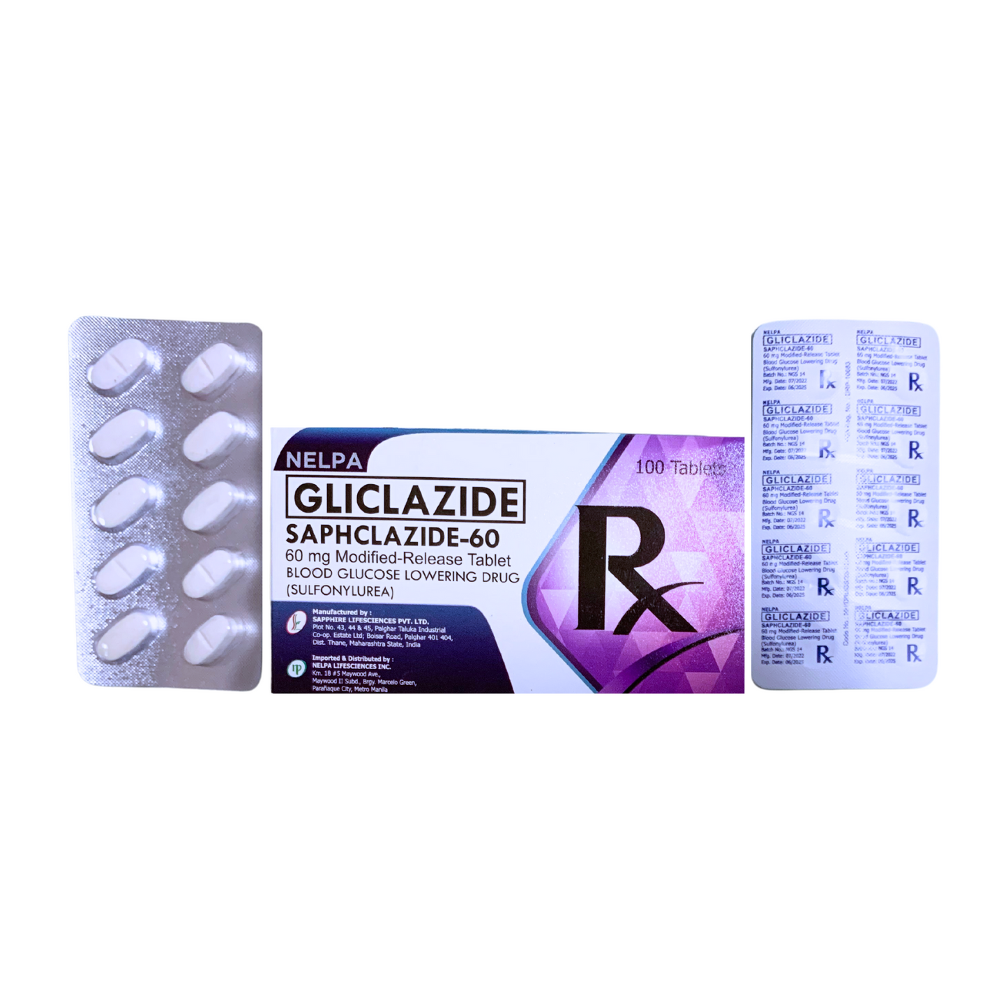 MELANOV MR Gliclazide 60mg Tablet x 1