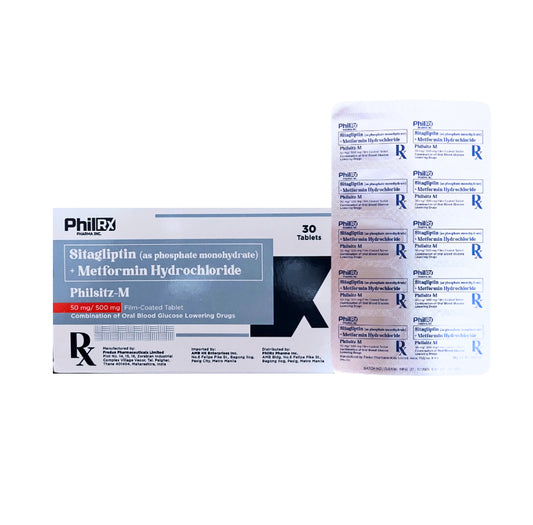 ACANTHA PLUS Sitagliptin + Metformin 50mg/500mg. Tablet x 1s