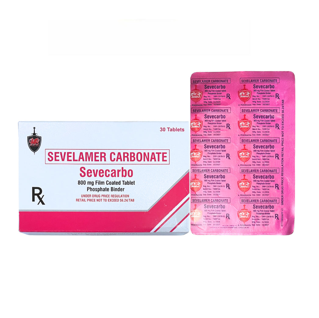 CORVELAM Sevelamer Carbonate 800 mg. Tablet x 1