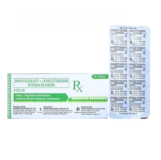 Co-Altria (Levocetirizine + Montelukast) 5mg./10mg.Tablet x 1