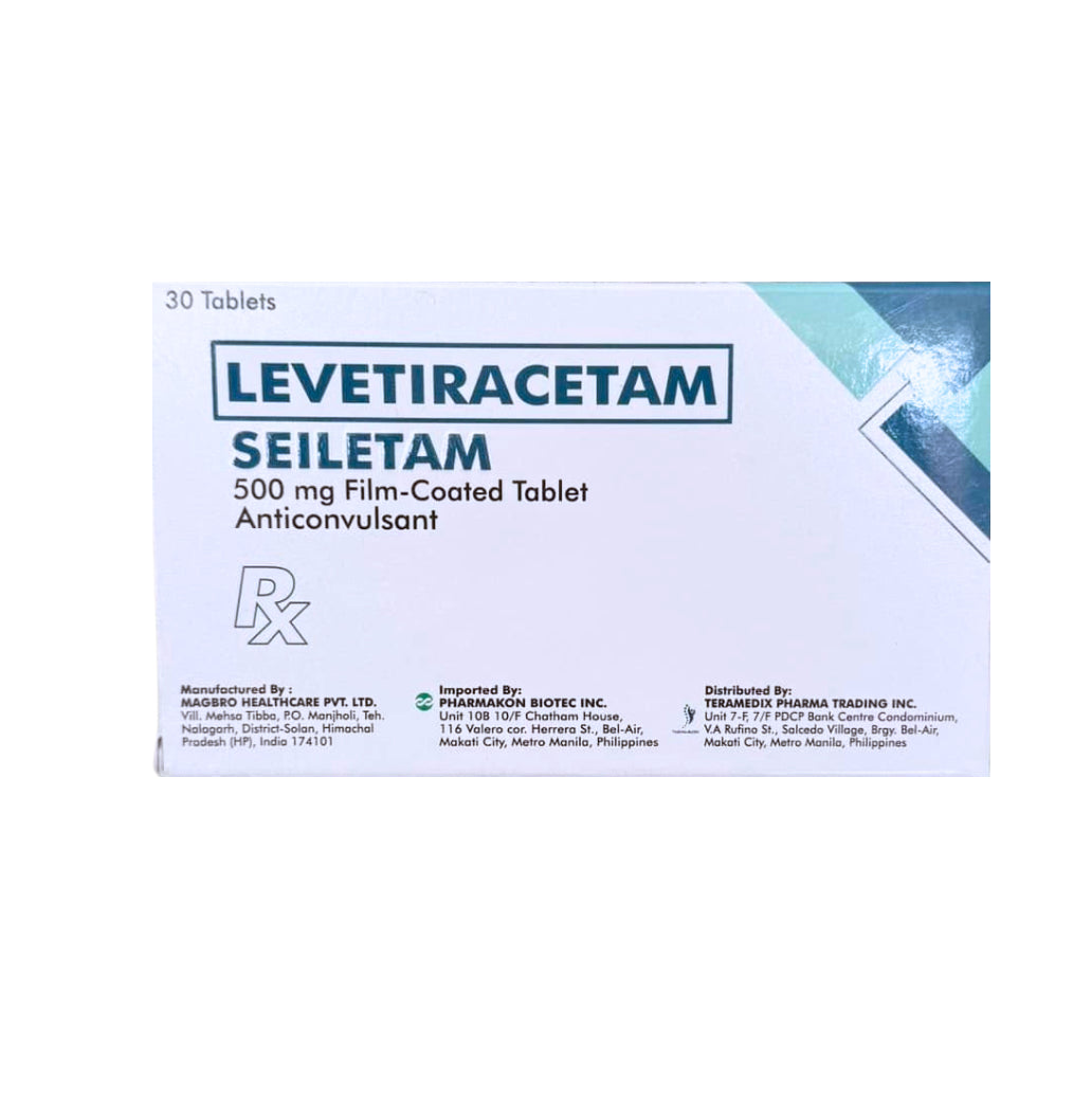 FOCALE Levetiracetam 500 mg Film coated tablet x 1