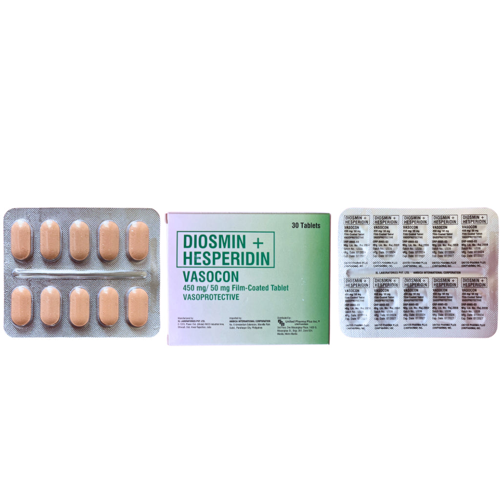 DIOXEL (Diosmin+Hesperidin) 450mg./50mg. Tablet