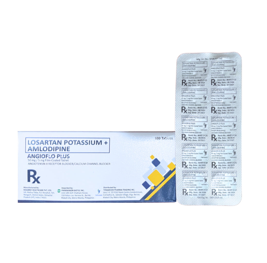Amlife (Losartan + Amlodipine) 50mg/5mg Tablet x 1