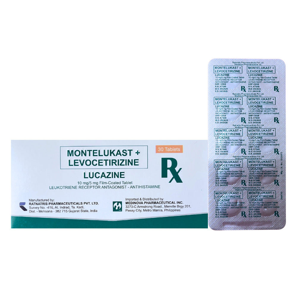 STELIX (Levocetirizine + Montelukast) 5mg./10mg.Tablet x 1