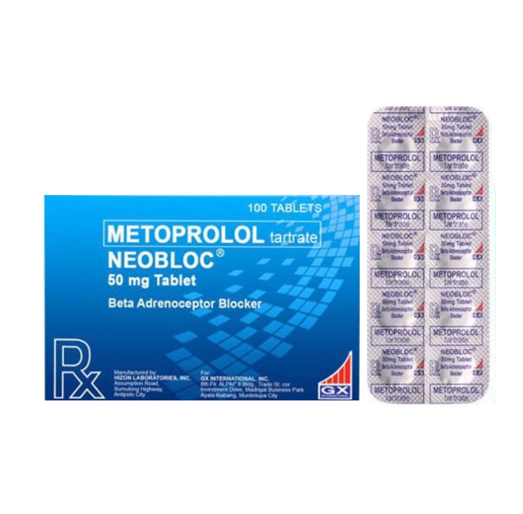 NEOBLOC Metoprolol 50mg Tablet x 1