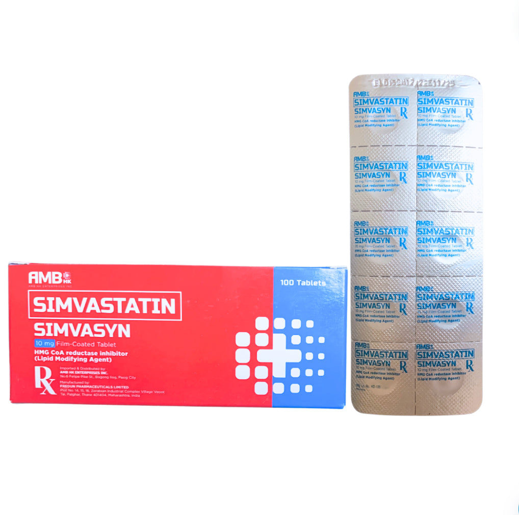 Simvastatin 10mg Tablet x 1