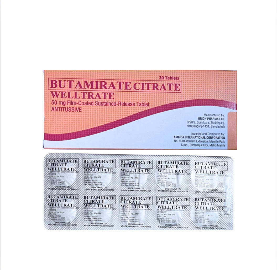 SINECOD FORTE Butamirate 50mg Tablet x 1
