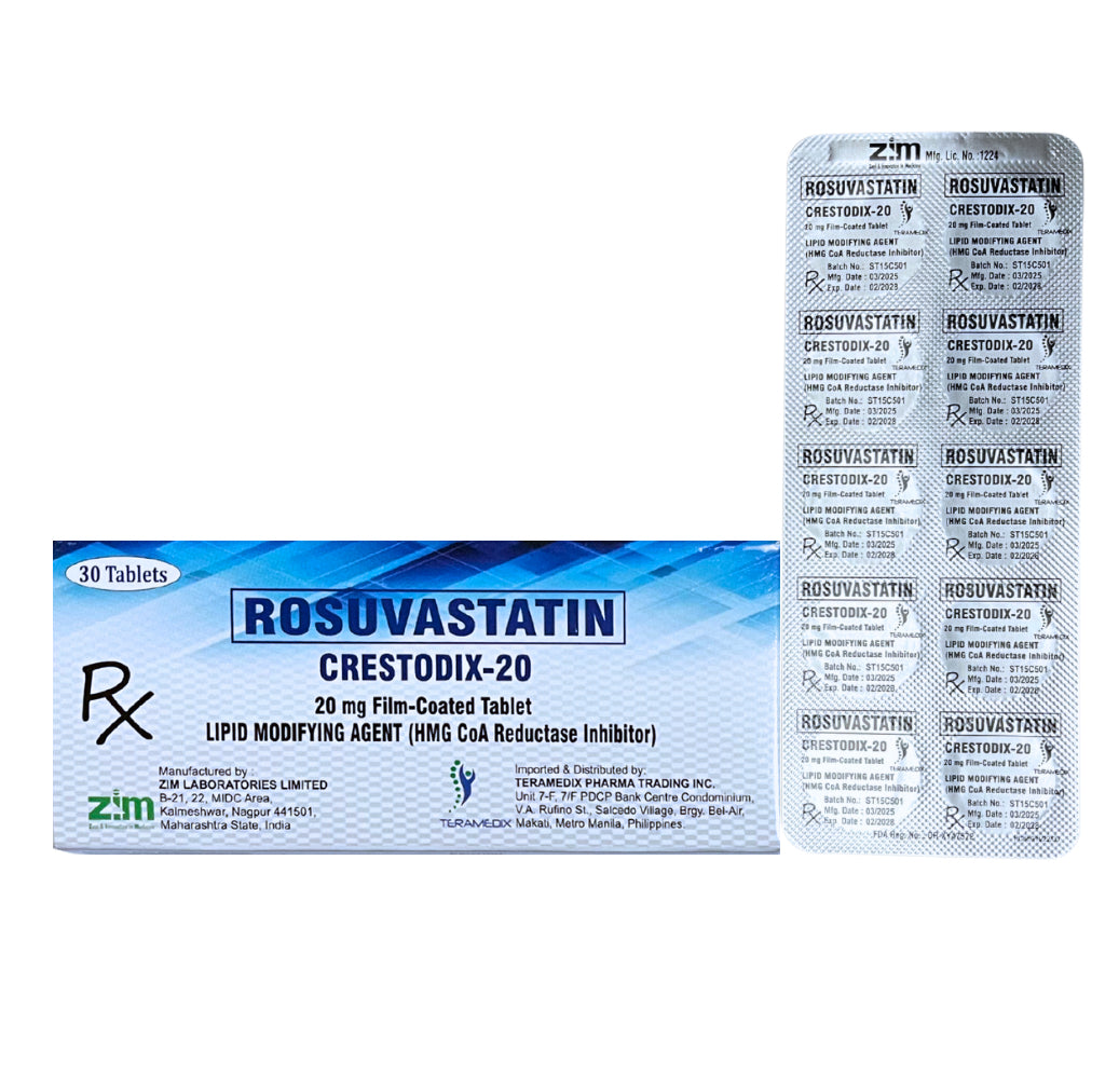 CRESTOR Rosuvastatin 20mg Tablet x 1