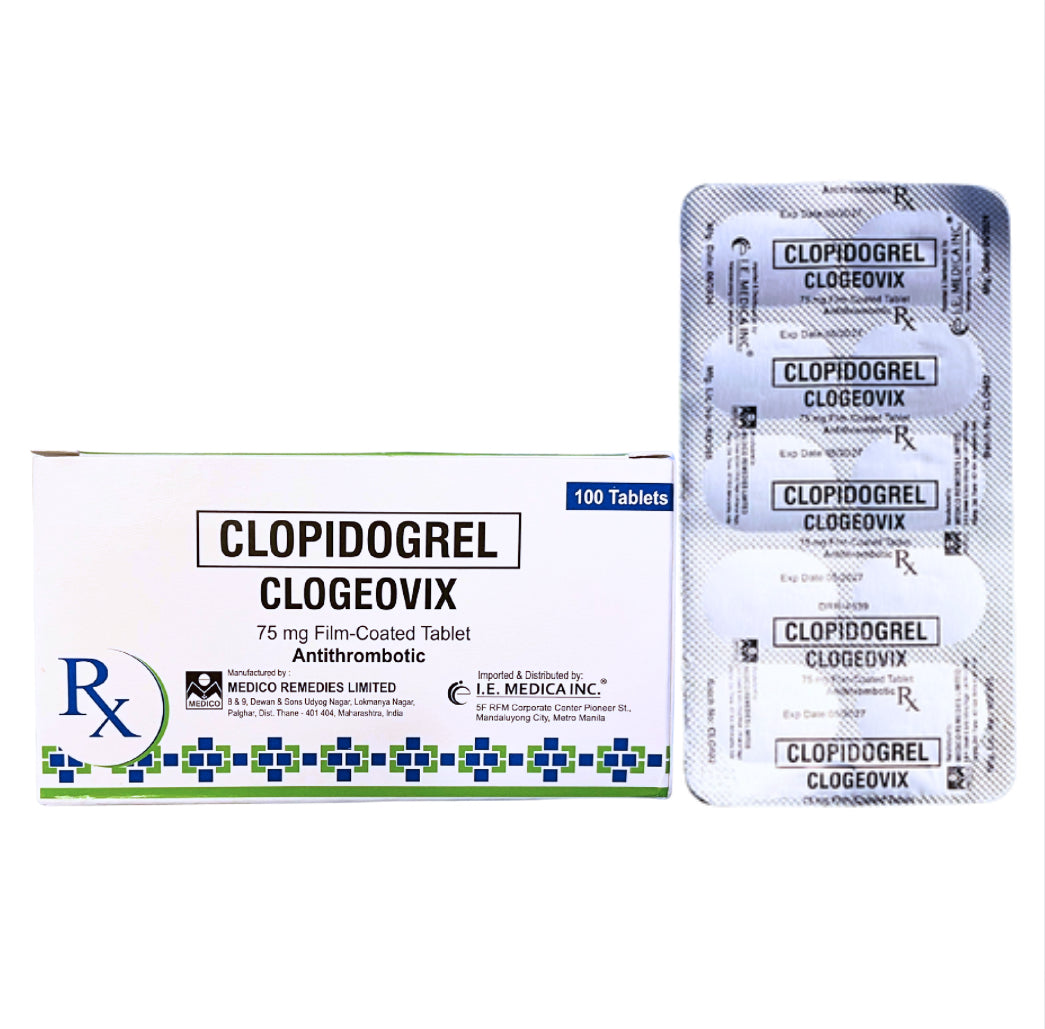 PLATZ Clopidogrel 75mg Tablet x 1