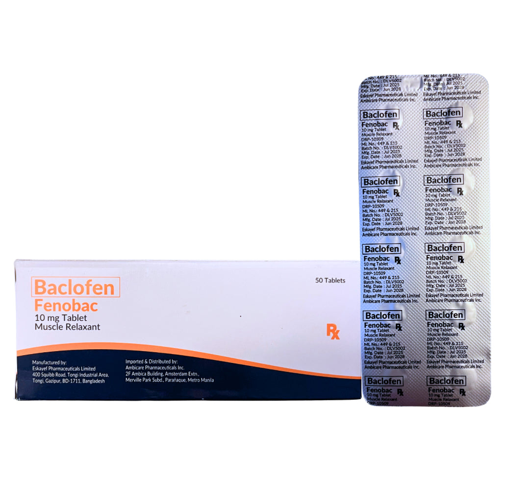 Baclofen 10 mg Tablet