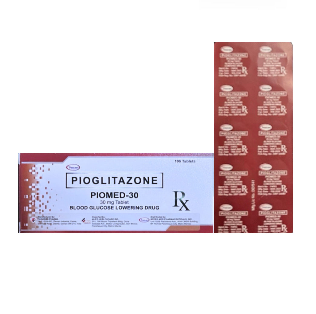 PRIALTA ( Pioglitazone ) 30mg Tablet x 1