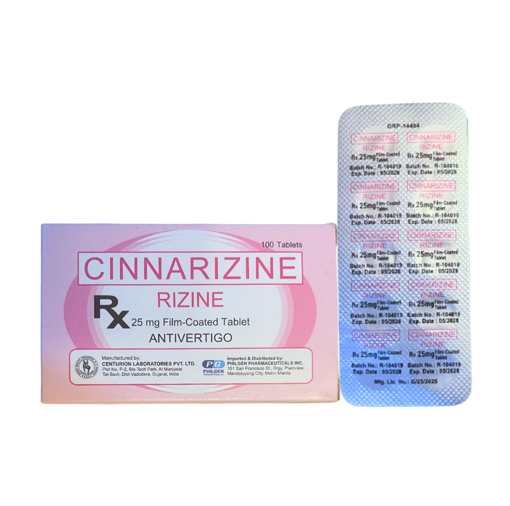 STUGERON (Cinnarizine) 25mg Tablet x 1