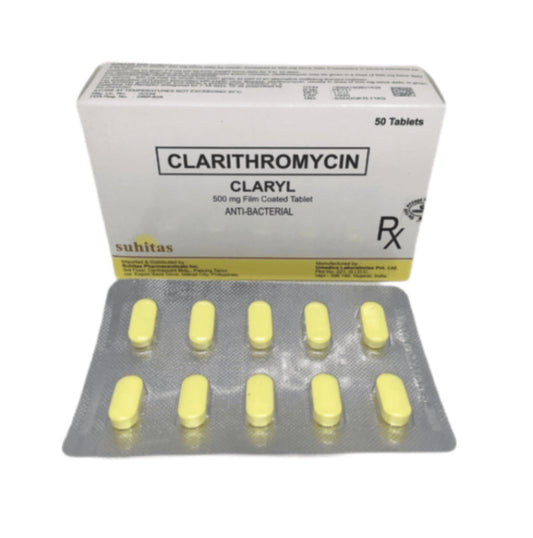 Clarithromycin 500mg Tablet x 1