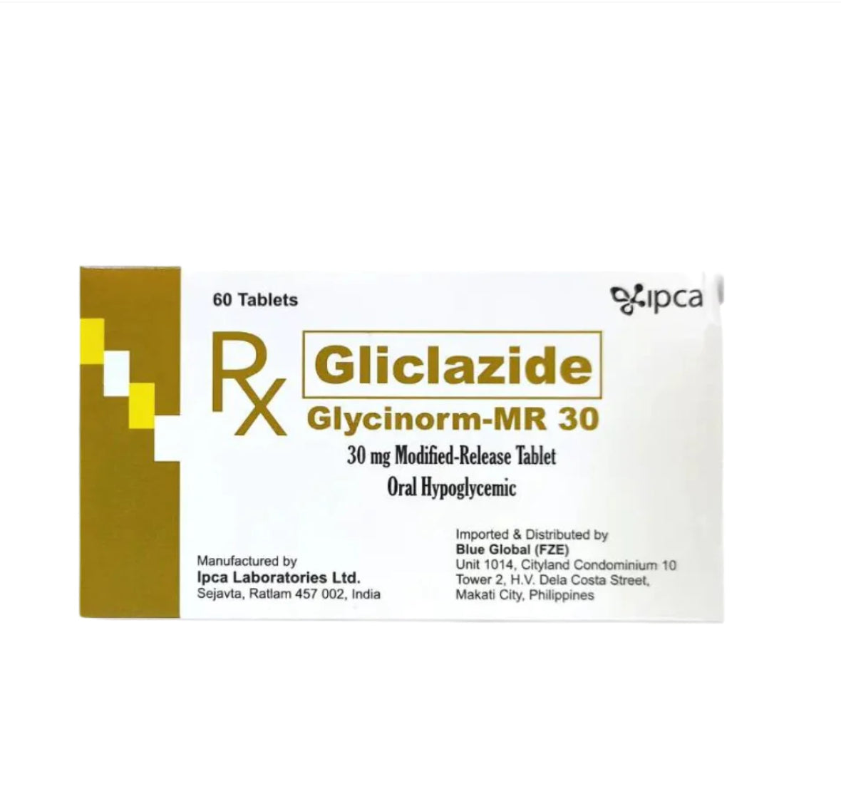 GLICLA NATRAPHARM ( Gliclazide ) 30mg MR Tablet x 1