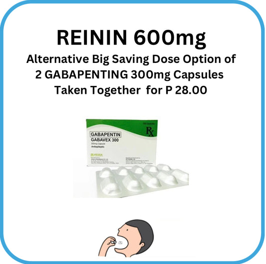 REININ Gabapentin 600mg Tablet x 1