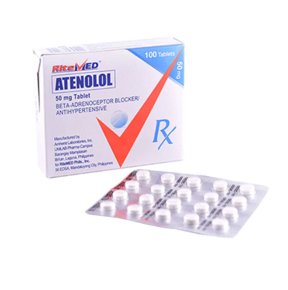 RITEMED ( Atenolol ) 50mg Tablet x 1s