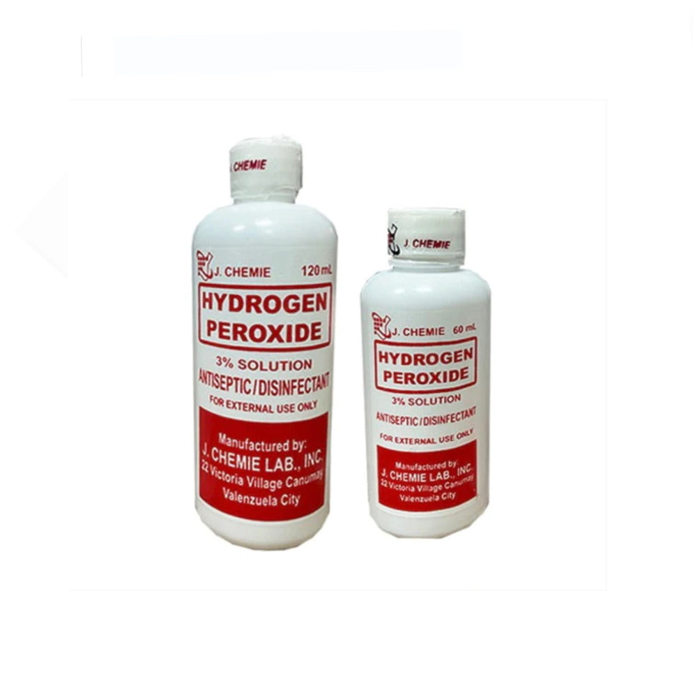 Hydrogen Peroxide x 1 in 60 & 120 ml.