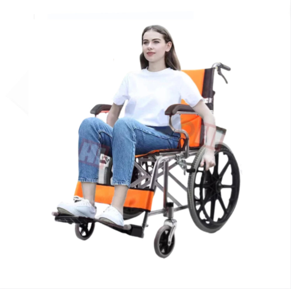 Wheelchair Foldable Self Wheeling Mags Type (Metro Cebu Delivery Only )