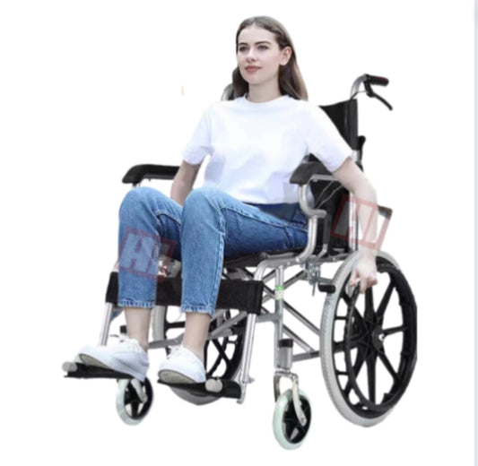 Wheelchair Foldable Self Wheeling Mags Type (Metro Cebu Delivery Only )