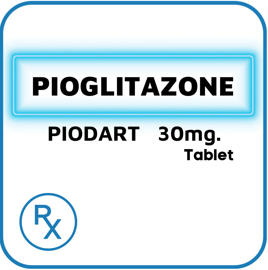 Pioglitazone 30mg Tablet x 1