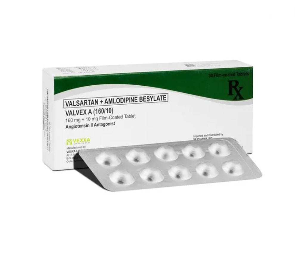 Exforge (Amlodipine + Valsartan) 10mg./160mg. Tablet x 1