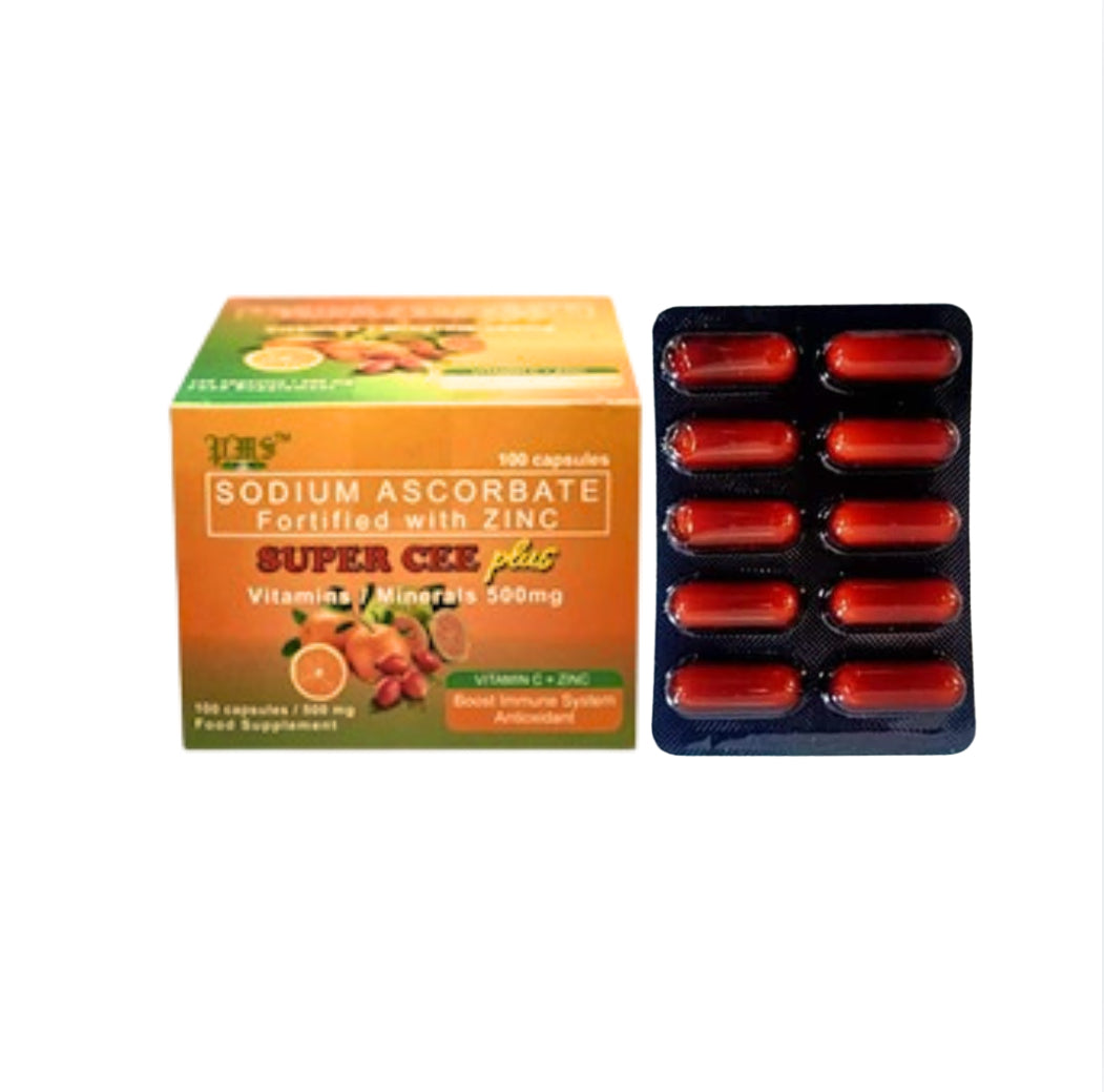 Sodium Ascorbate Vitamin C + Zinc Capsule x 1
