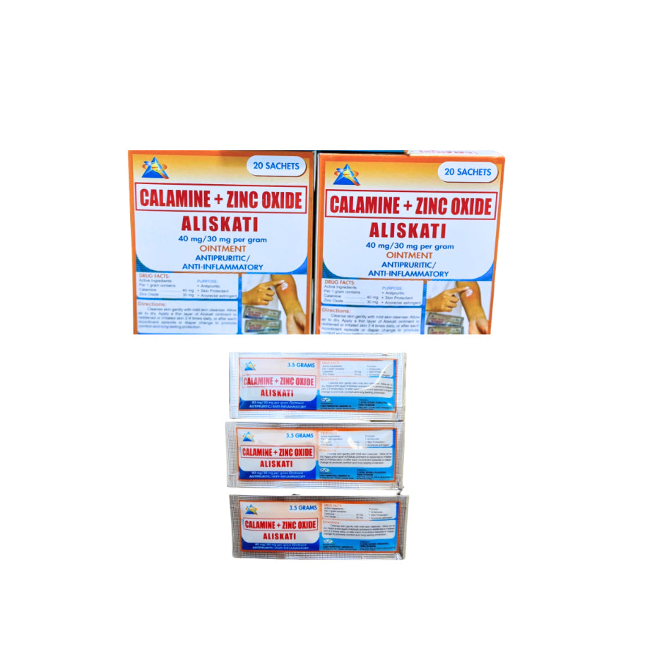 Calamine+Zinc Oxide 40mg/30mg 3.5mg Sachet x 1