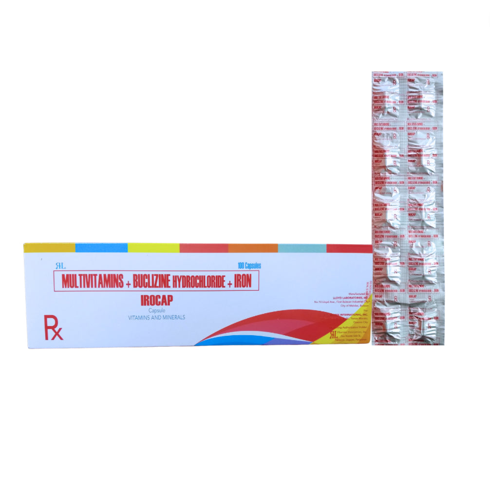 (APPEBON )Vitamins B Complex + Buclizine + Iron Capsule x 1