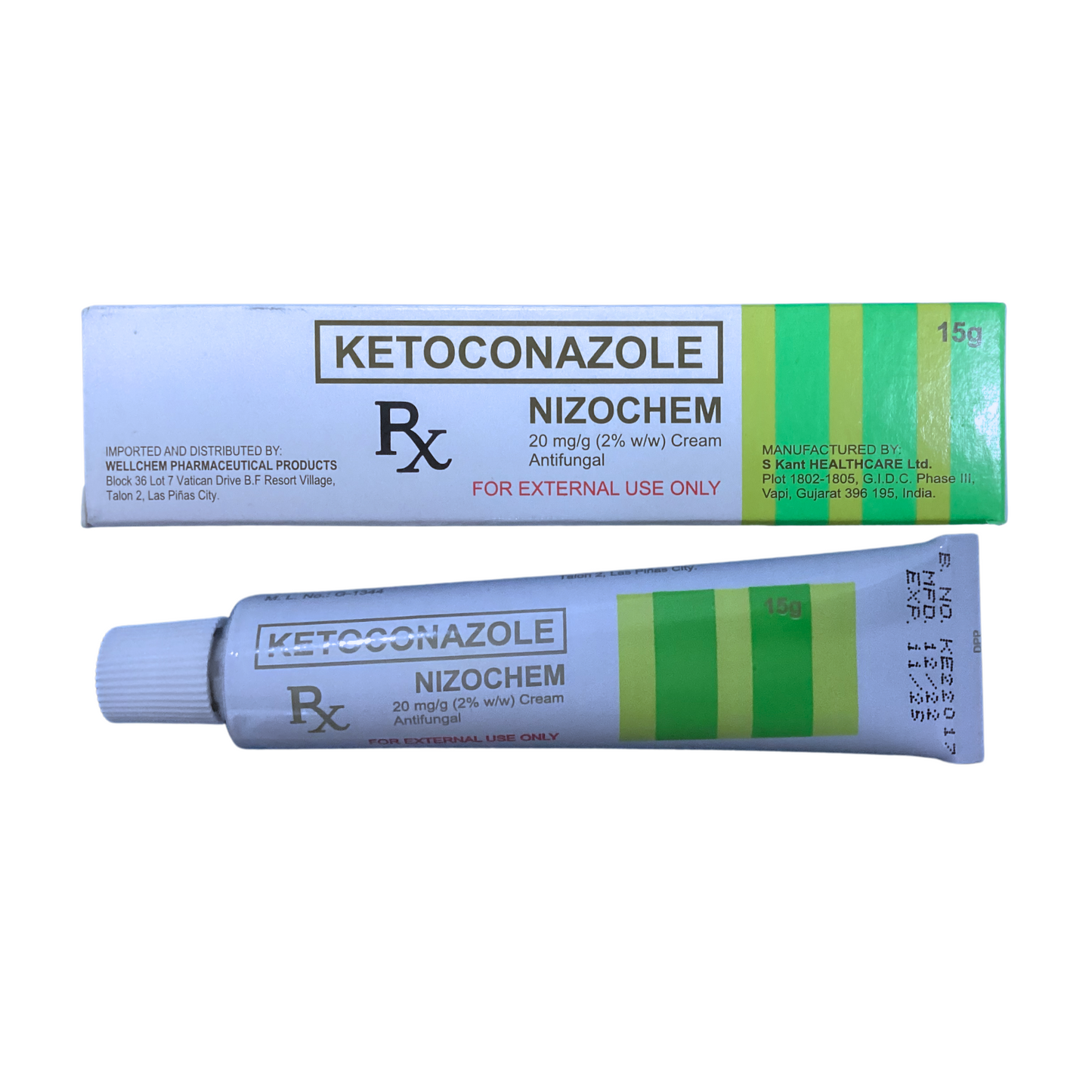 Ketoconazole 20mg/5g 2% Cream x 1