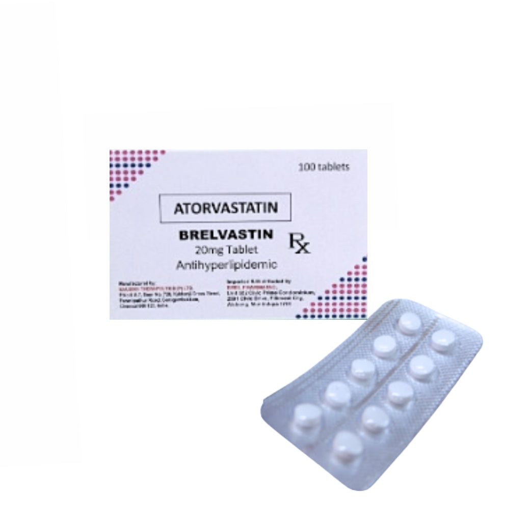 ATORVAST - NATRAPHARM (Atorvastatin) 20mg.Tablet x 1