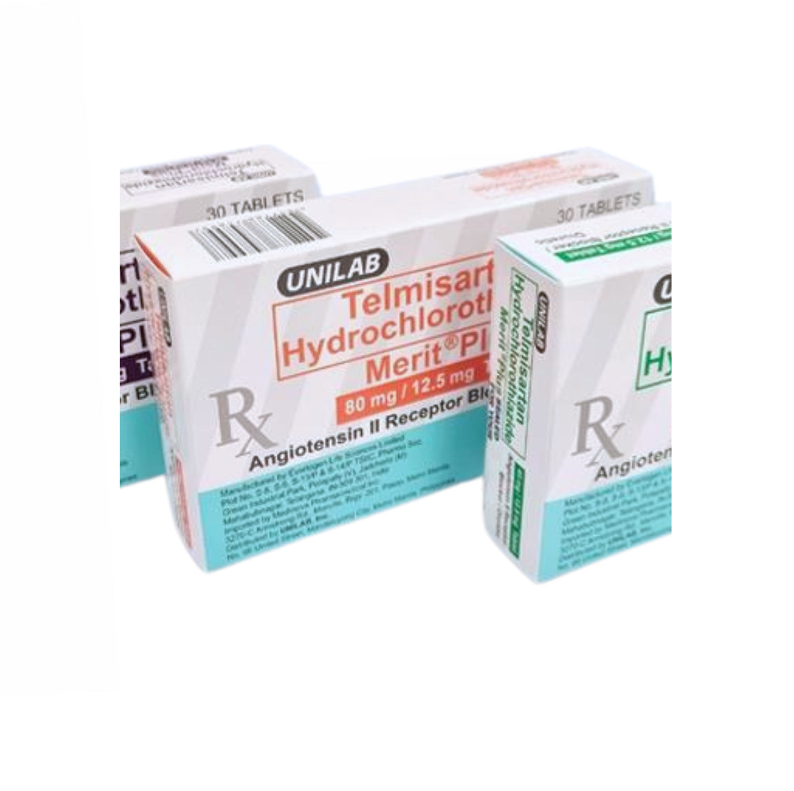 MERIT PLUS (Telmisartan + Hydrochlorothiazide) 80mg./12.5mg. Tablet x 1