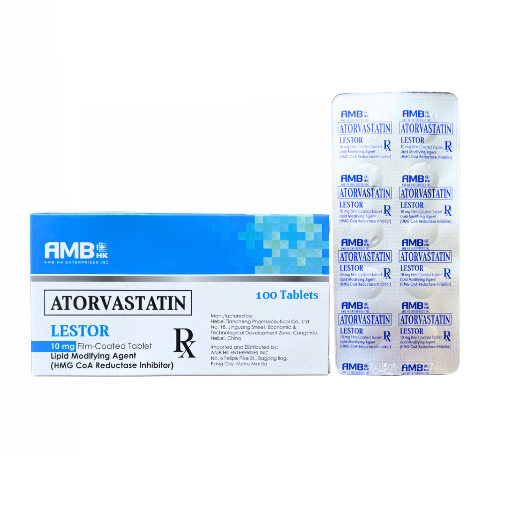 Atorvastatin 10mg Tablet x 1