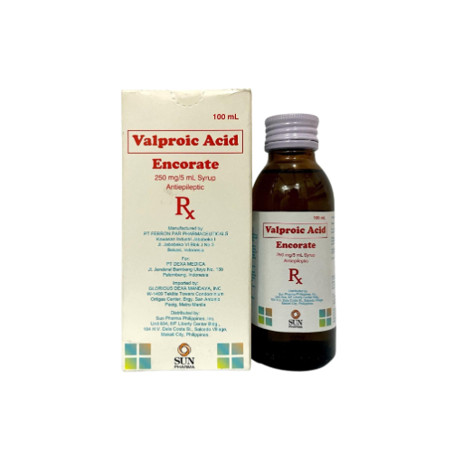 Valproic Acid 250 mg/5 ml. Syrup