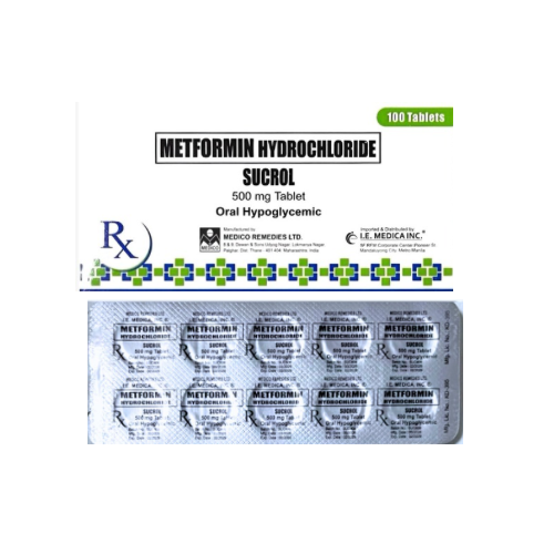 Metformin 500mg Tablet x 1