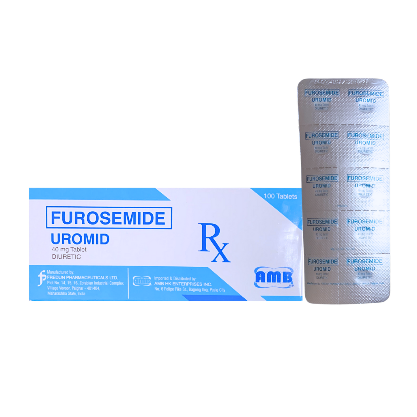 RITEMED FRUSEMA Furosemide 40mg Tablet x 1
