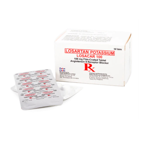 Losacar (Losartan) 100mg Tablet x 1